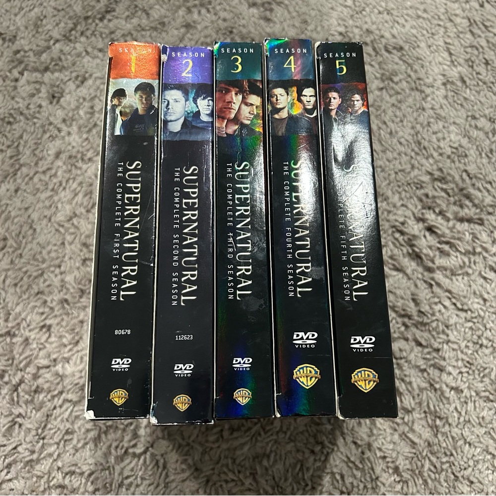 Supernatural Seasons 1-5 DVD Set